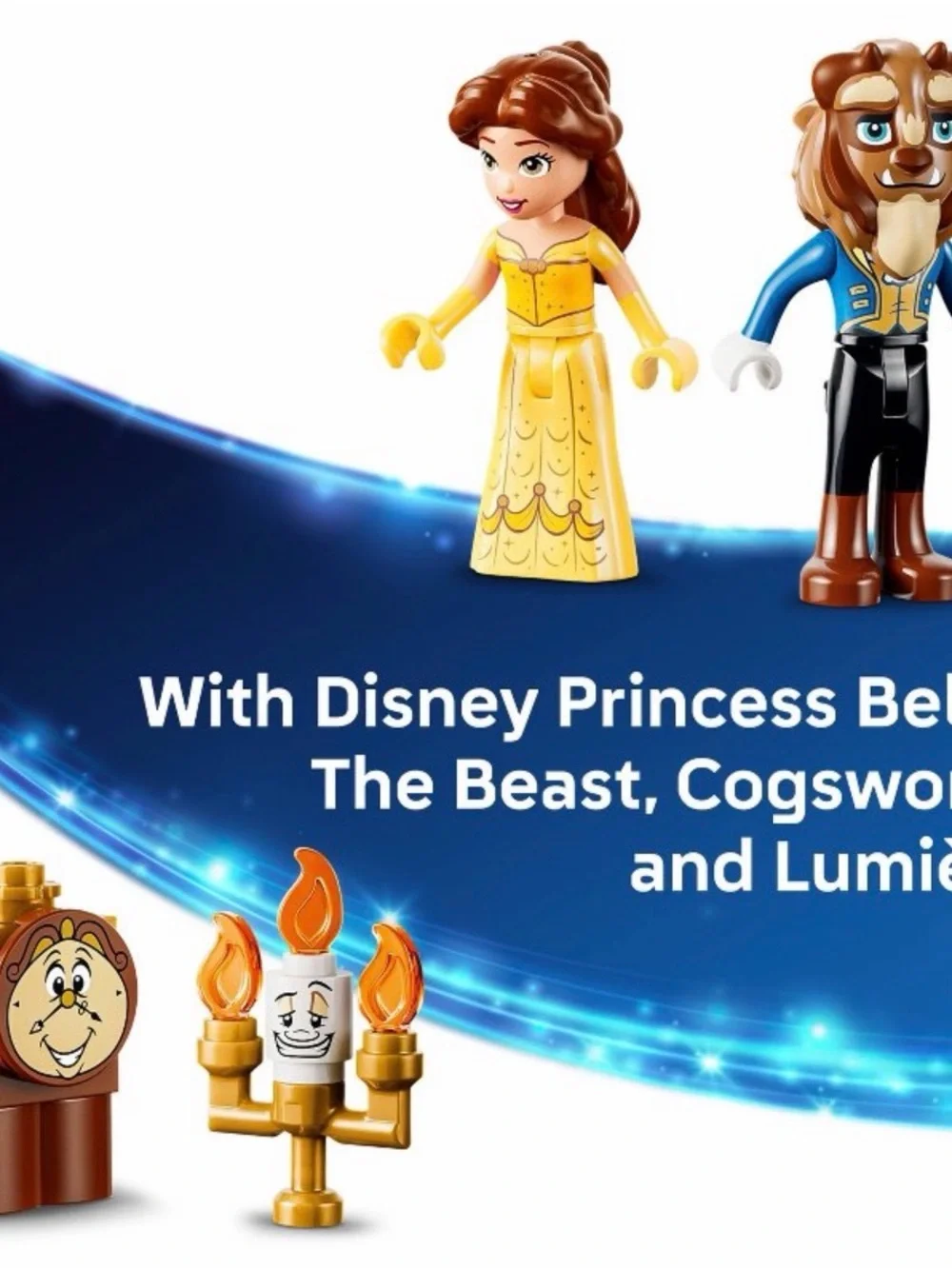NWT Disney Princess Belle & the Beast’s Enchanted Castle 43289